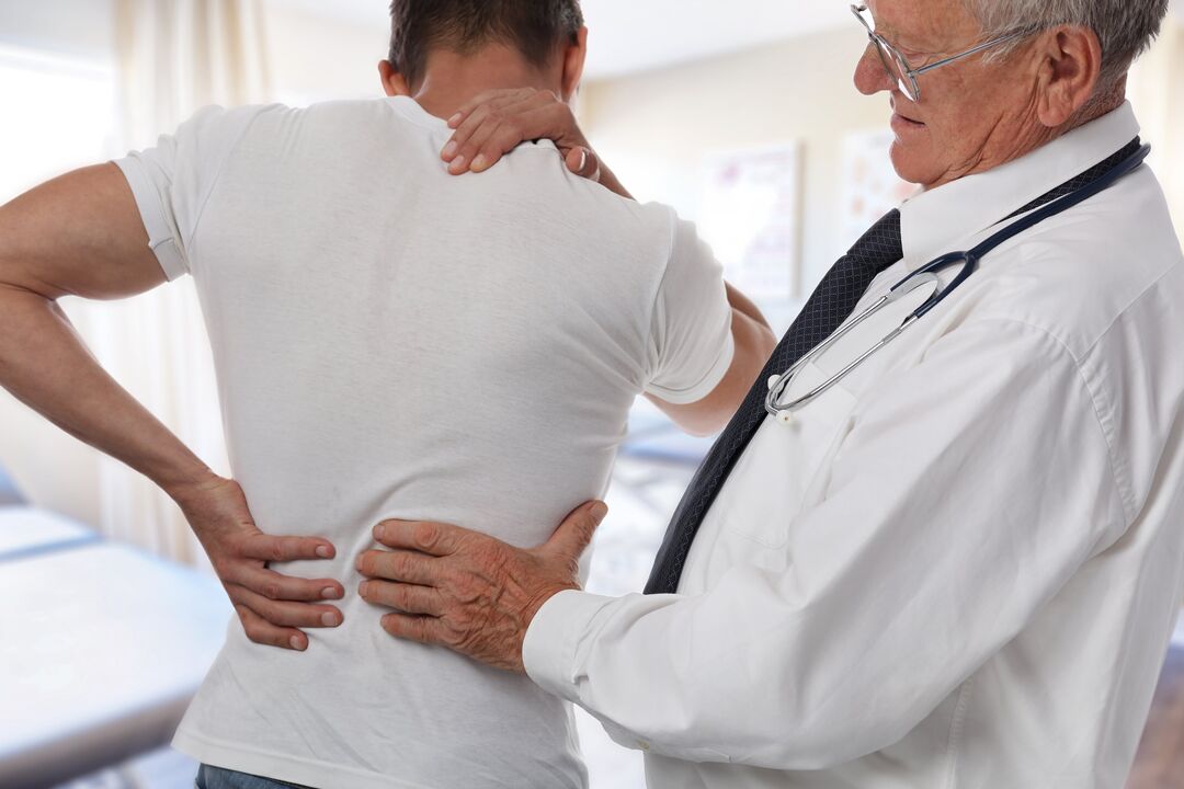 See a doctor for back pain.